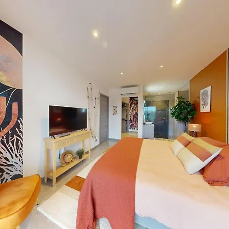 Climatisee Avec Piscine Privee Et 3 Parentales A 10 Min A Pied Vila Le Grau-dʼAgde
